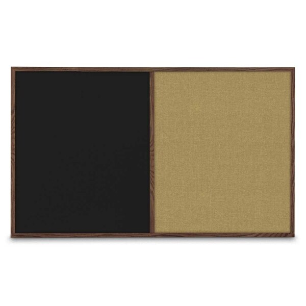 Single Door Radius Corkboard, 36"x36", Sat, UV7002RC-SATIN-PEARL